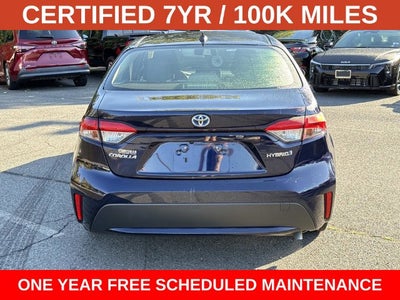 2021 Toyota Corolla Hybrid LE
