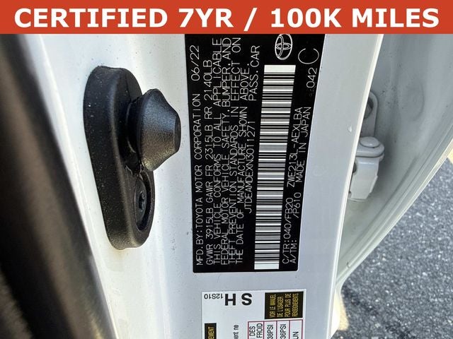 2022 Toyota Corolla Hybrid LE