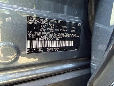 2021 Toyota Venza XLE