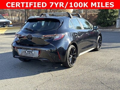 2022 Toyota Corolla Hatchback SE Nightshade Edition