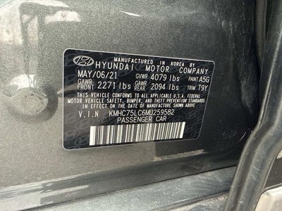 2021 Hyundai Ioniq Hybrid SE