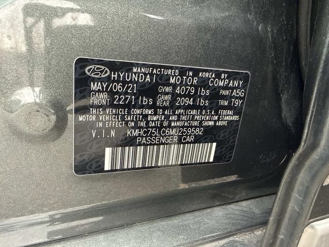 2021 Hyundai Ioniq Hybrid SE