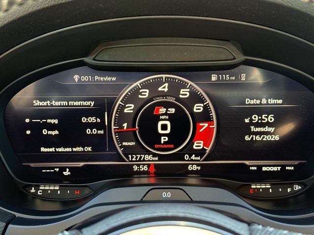 2018 Audi S3 2.0T Premium Plus quattro