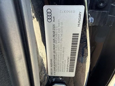 2018 Audi S3 2.0T Premium Plus quattro