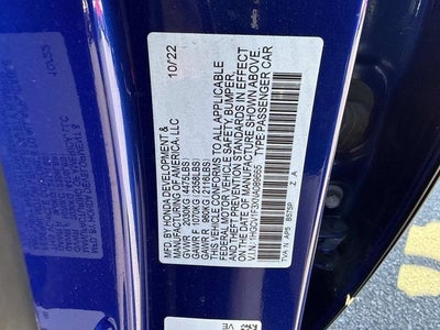 2022 Honda Accord Sport