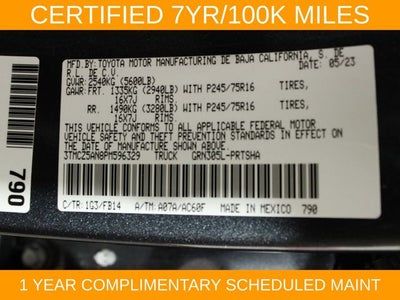 2023 Toyota Tacoma SR V6