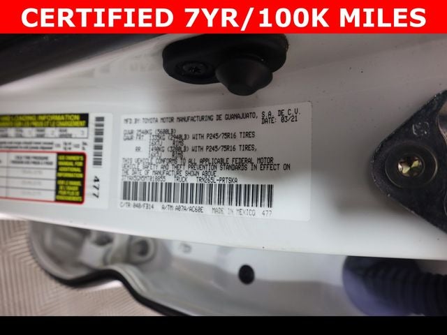 2021 Toyota Tacoma SR