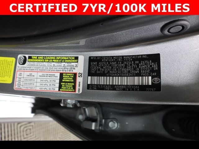 2025 Toyota Camry SE