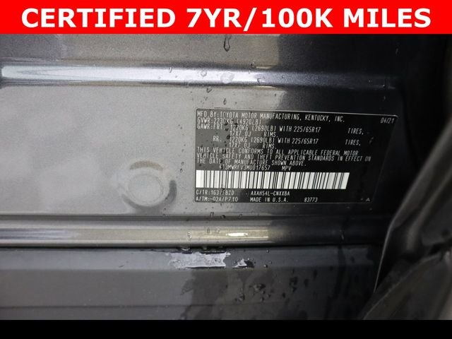 2021 Toyota RAV4 Hybrid LE