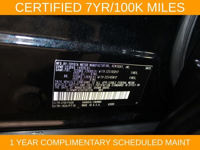 2025 Toyota RAV4 Hybrid XLE
