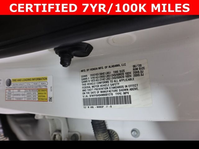 2021 Honda Pilot Elite