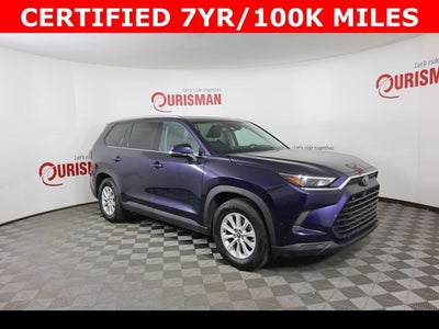 2025 Toyota Grand Highlander XLE