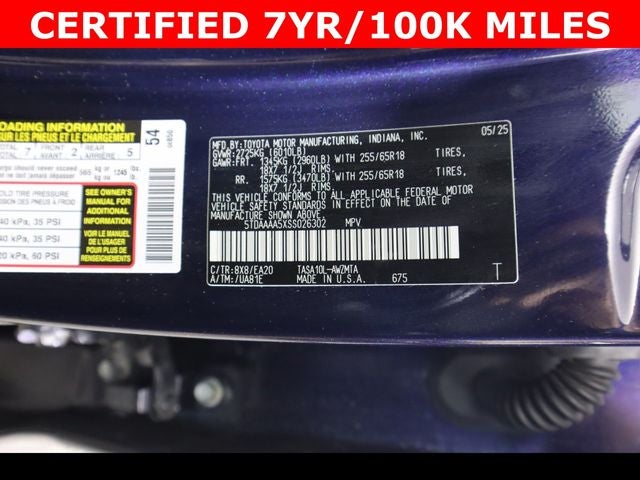 2025 Toyota Grand Highlander XLE