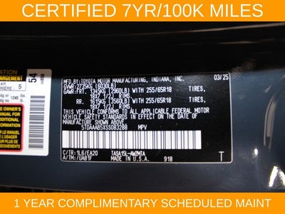 2025 Toyota Grand Highlander XLE