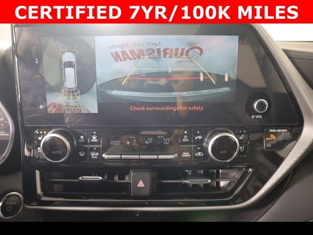 2025 Toyota Highlander Hybrid Platinum