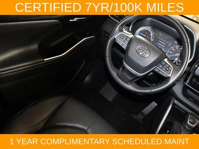 2022 Toyota Highlander Hybrid XLE