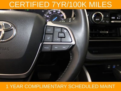 2022 Toyota Highlander Hybrid XLE