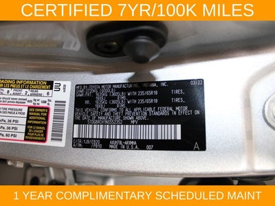 2022 Toyota Highlander Hybrid XLE