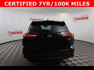 2022 Toyota Highlander Hybrid XLE