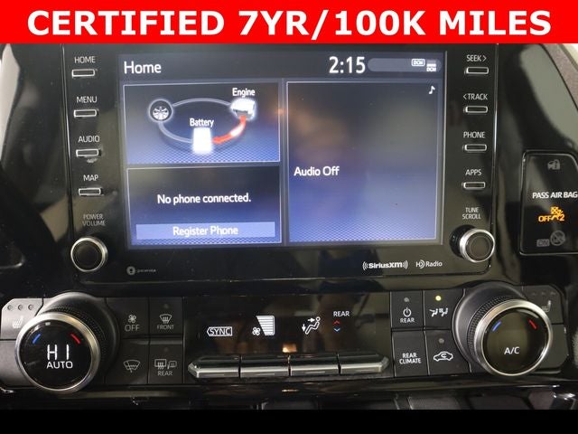 2021 Toyota Highlander Hybrid XLE