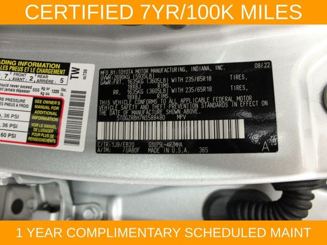 2022 Toyota Highlander XLE