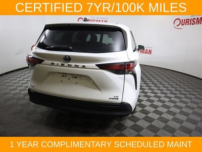 2021 Toyota Sienna LE 8 Passenger