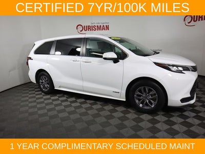 2021 Toyota Sienna LE 8 Passenger