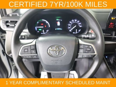 2021 Toyota Sienna LE 8 Passenger