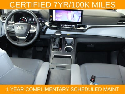 2025 Toyota Sienna XLE 8 Passenger