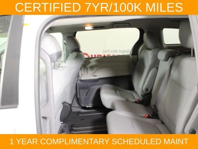 2022 Toyota Sienna XLE 8 Passenger