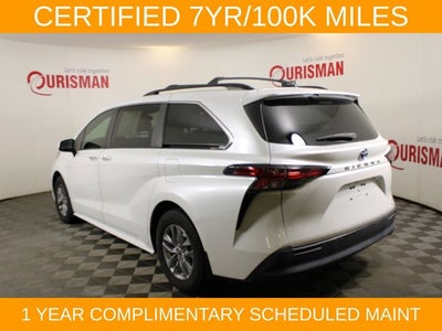 2022 Toyota Sienna XLE 8 Passenger