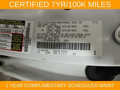 2022 Toyota Tundra SR5