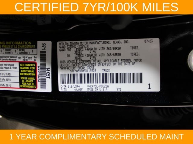 2023 Toyota Tundra 1794