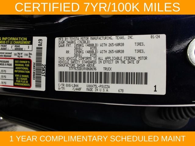 2024 Toyota Tundra Hybrid 1794 Edition