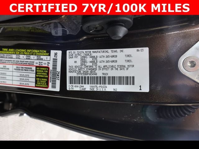 2023 Toyota Tundra Hybrid 1794 Edition