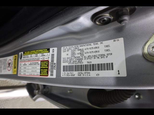 2016 Toyota Tundra SR5