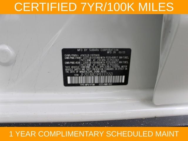 2023 Subaru Crosstrek Base