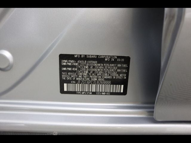 2020 Subaru Crosstrek Premium