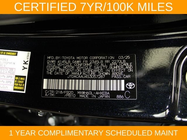 2025 Toyota Prius LE