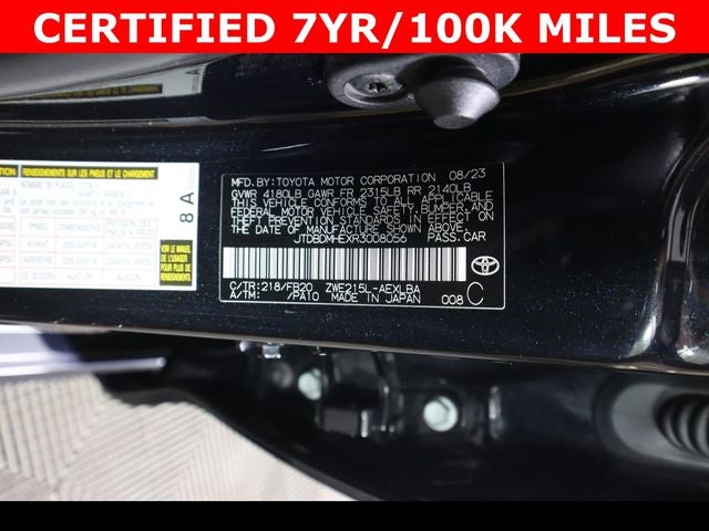 2024 Toyota Corolla Hybrid LE