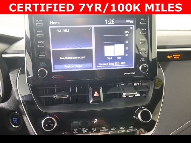 2021 Toyota Corolla Hatchback SE