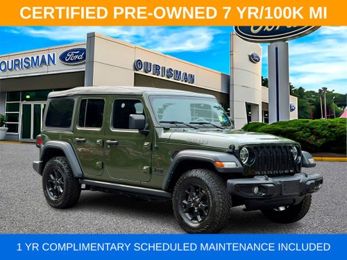 2022 Jeep Wrangler Unlimited Willys