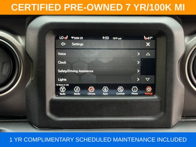 2022 Jeep Wrangler Unlimited Willys