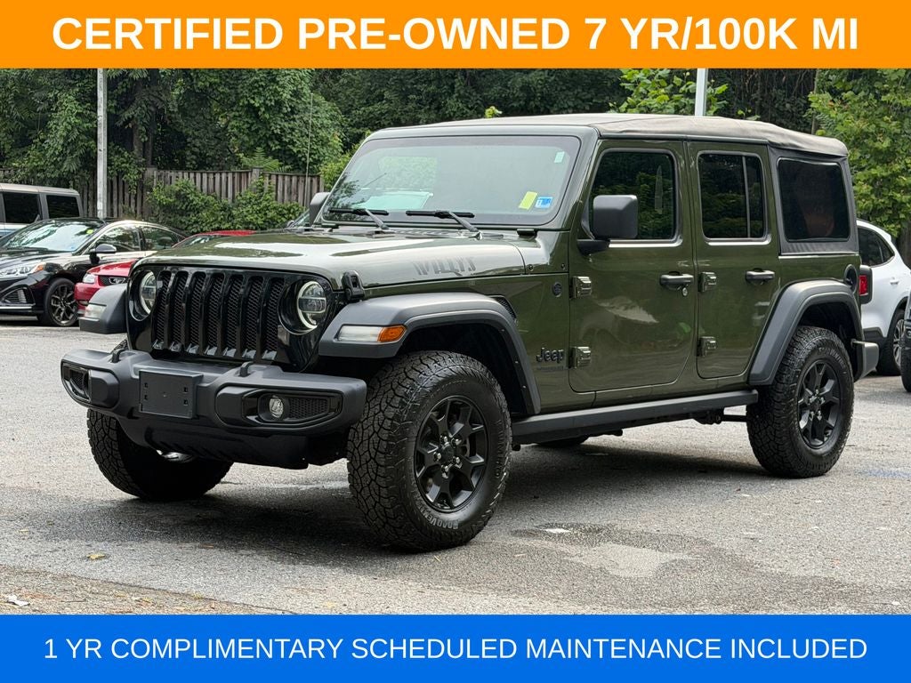 2022 Jeep Wrangler Unlimited Willys