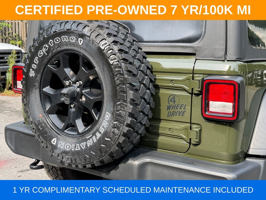 2022 Jeep Wrangler Unlimited Willys