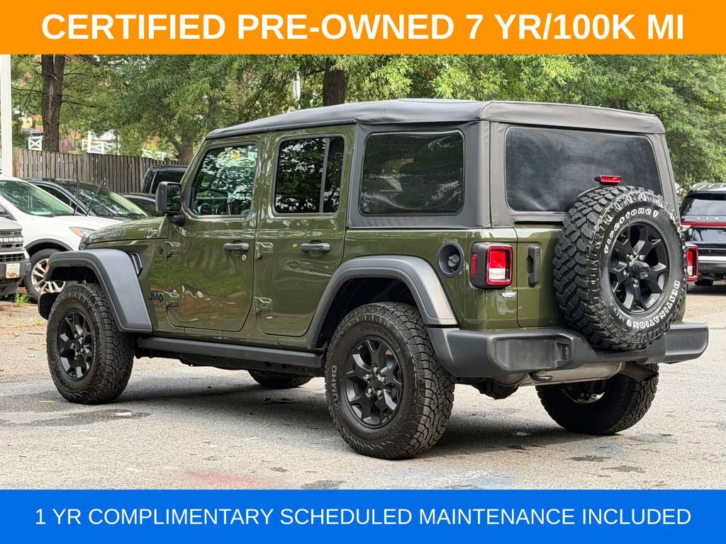 2022 Jeep Wrangler Unlimited Willys