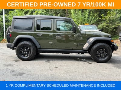 2022 Jeep Wrangler Unlimited Willys