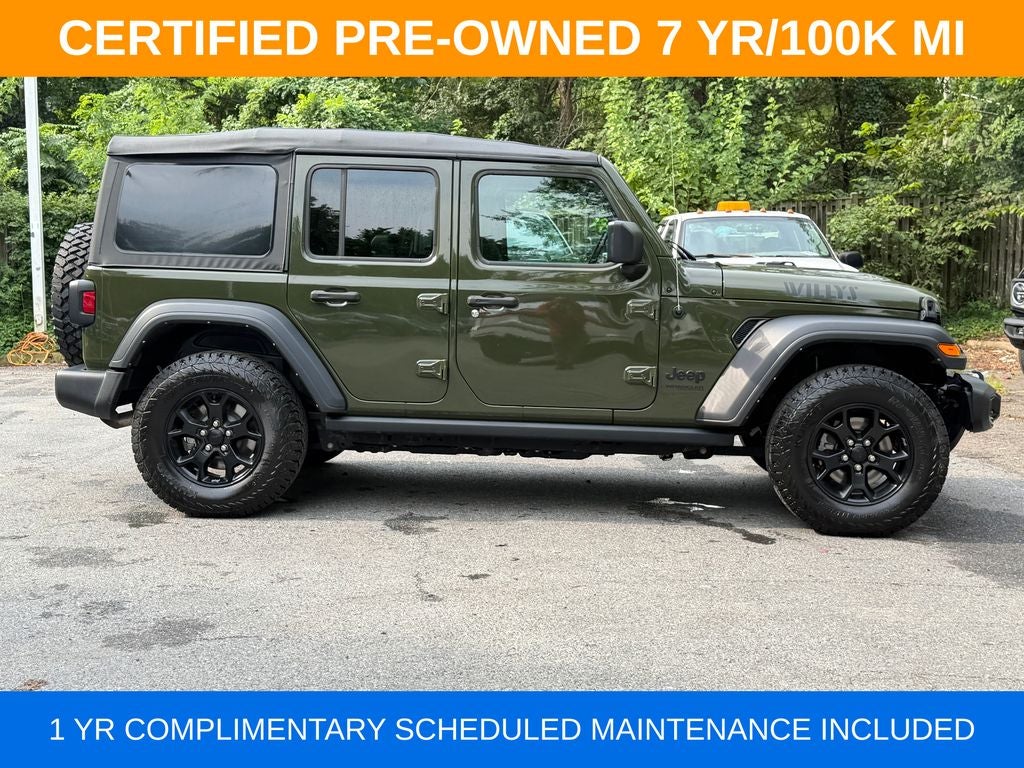 2022 Jeep Wrangler Unlimited Willys