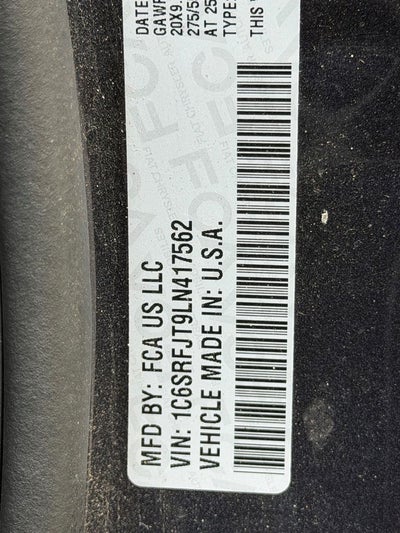 2020 RAM 1500 Laramie
