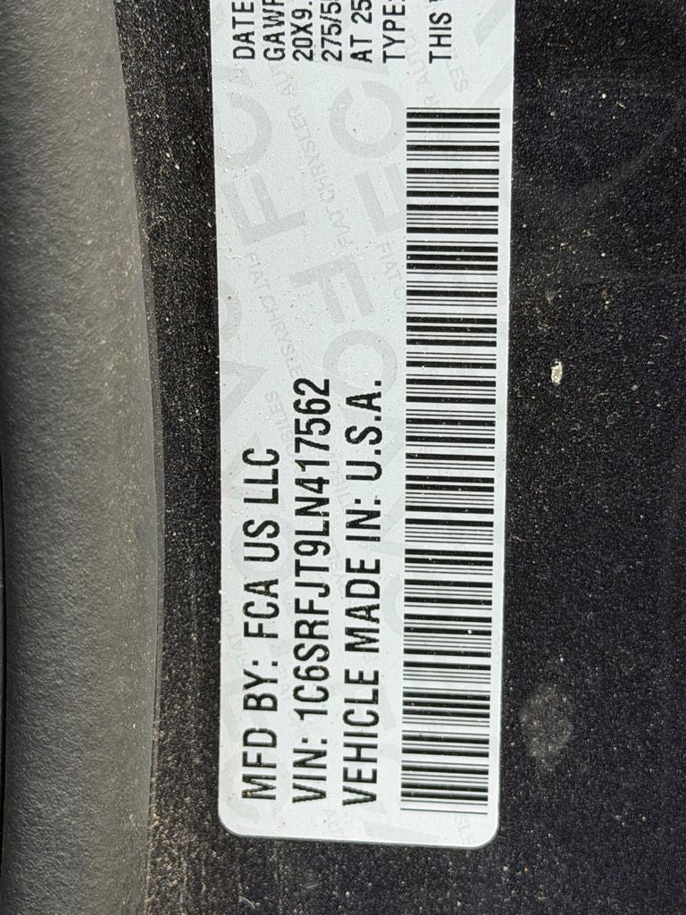 2020 RAM 1500 Laramie